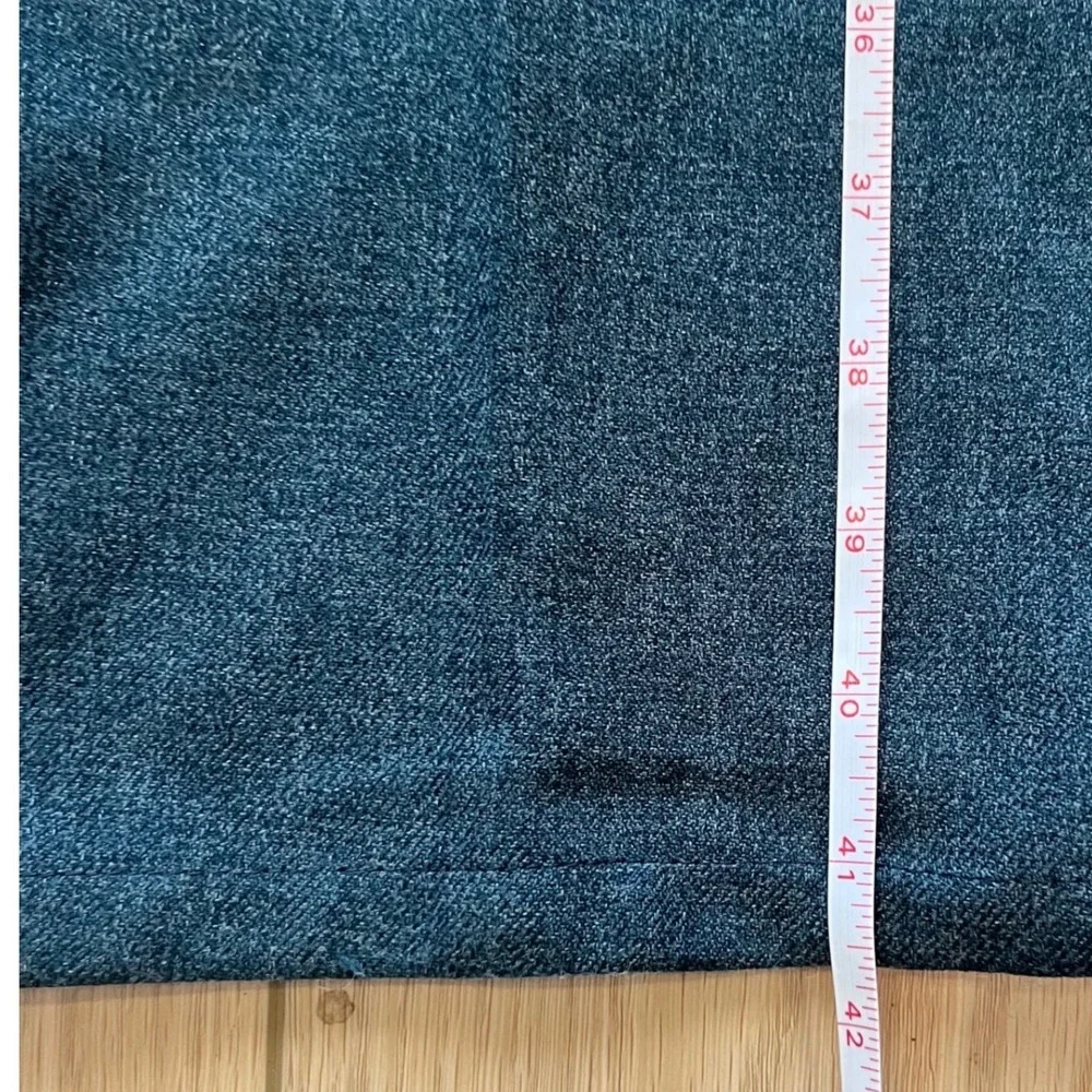 Vintage Levis 517 Mens 42x34 Blue Gray Dacron Polyester Bootcut Pants USA‎ Made